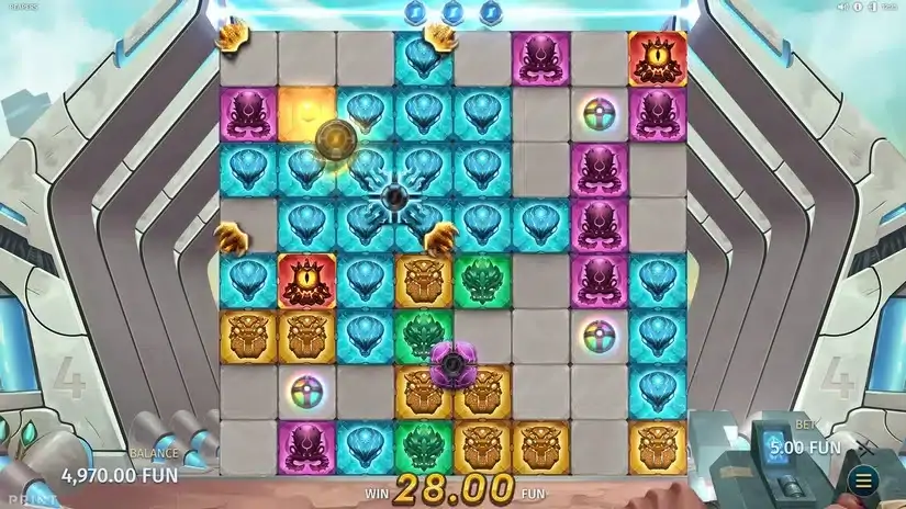 Reapers slot screenshot 