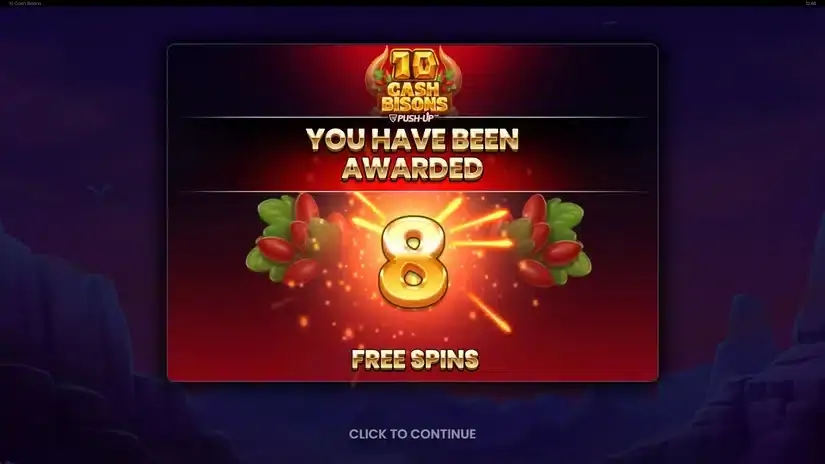 10 Cash Bisons slot screenshot 4