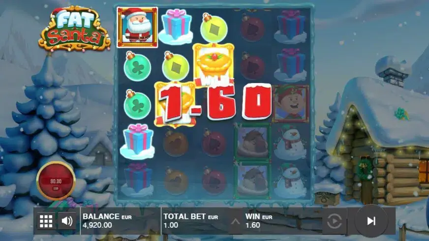 Fat Santa slot screenshot 3