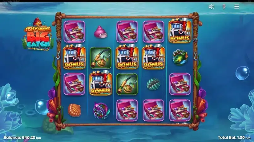 Fish ‘n’ Nudge Big Catch slot screenshot 2