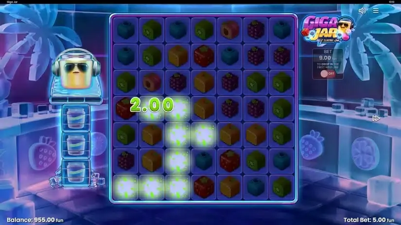 Giga Jar Cluster Link slot screenshot 2