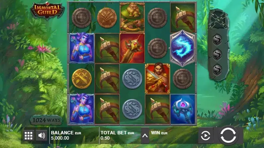 Immortal Guild slot screenshot 