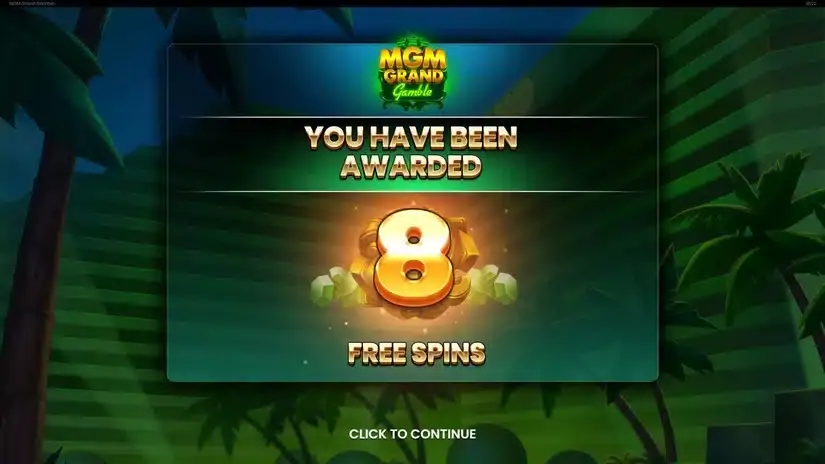 MGM Grand Gamble slot screenshot 3