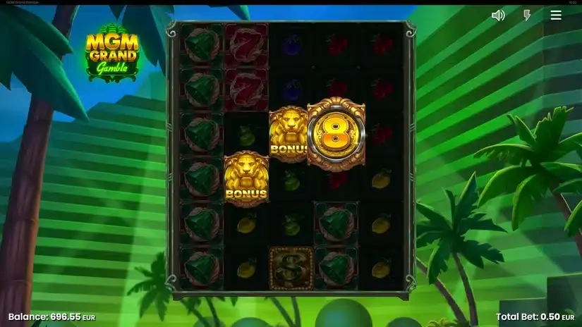 MGM Grand Gamble slot screenshot 2