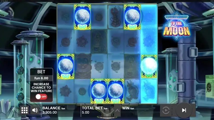 Mystery Mission to the Moon slot screenshot 2