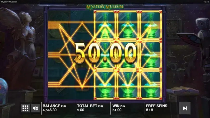 Mystery Museum slot screenshot 4