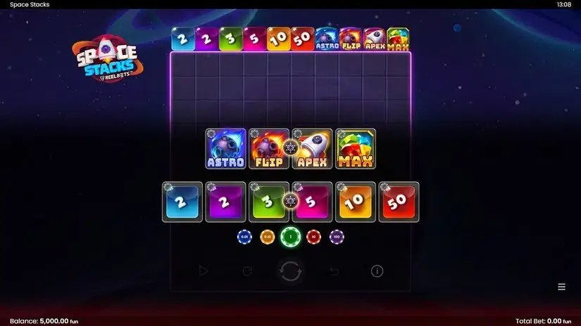 Space Stacks slot screenshot 