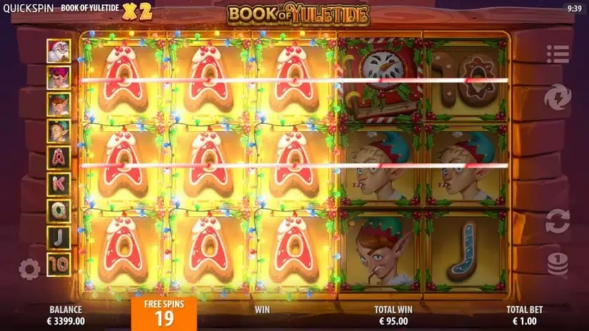 Book of Yuletide slot screenshot 5