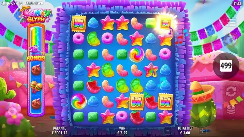 Candy Glyph slot screenshot 2