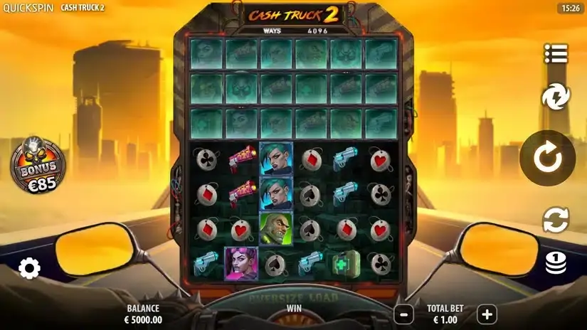 Cash Truck 2 slot screenshot 