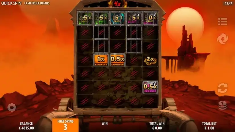 Cash Truck Begins slot screenshot 4