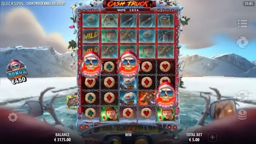 Cash Truck Xmas Delivery slot screenshot 2