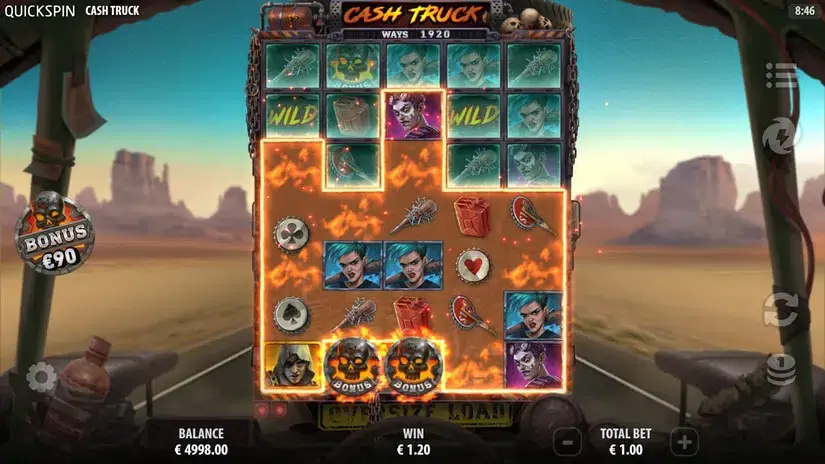 Cash Truck slot screenshot 2