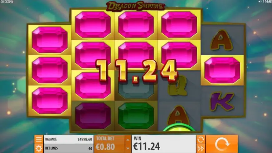 Dragon Shrine slot screenshot 2