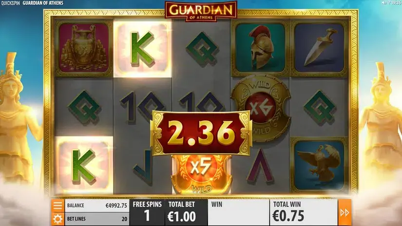 Guardian of Athens slot screenshot 4