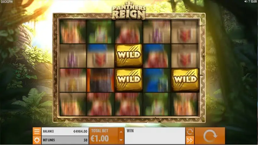 Panthers Reign slot screenshot 2