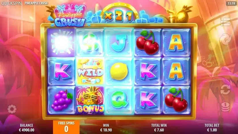 Pineapple Crush slot screenshot 
