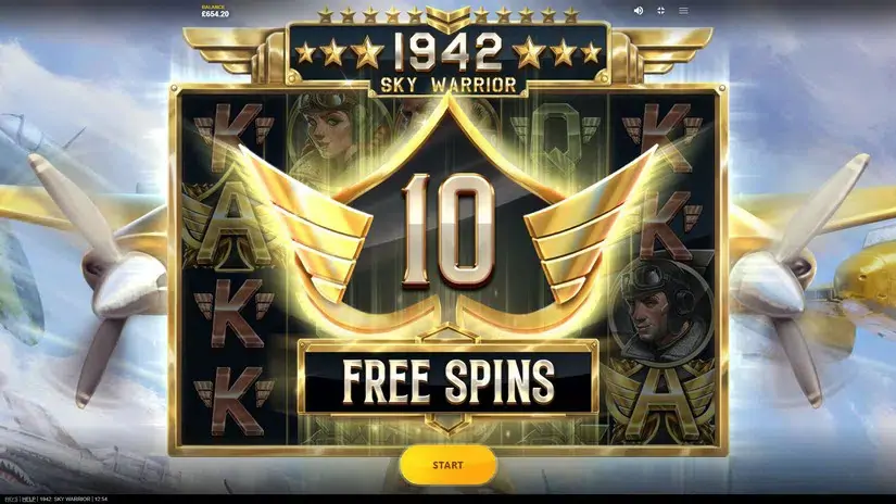 1942: Sky Warrior slot screenshot 7