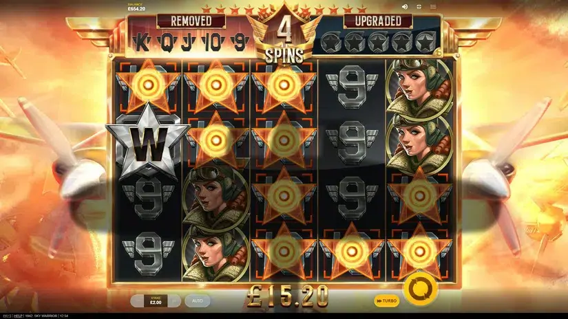 1942: Sky Warrior slot screenshot 9