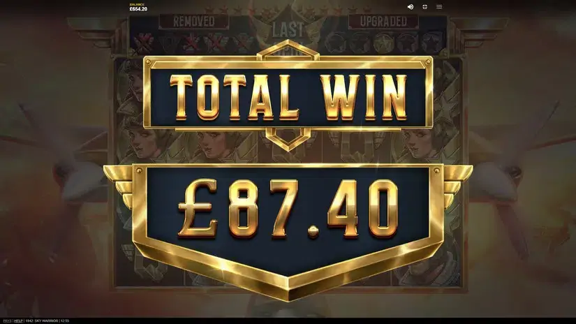 1942: Sky Warrior slot screenshot 