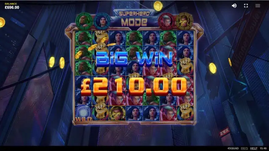 4Squad slot screenshot 