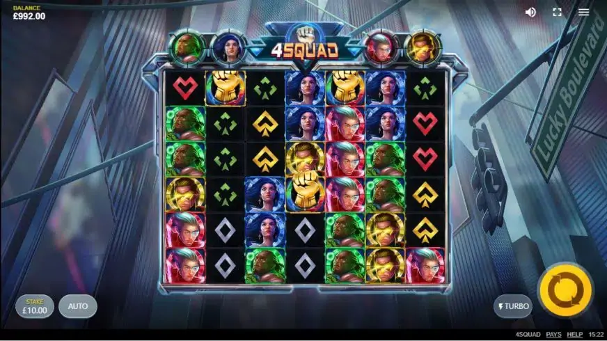 4Squad slot screenshot 