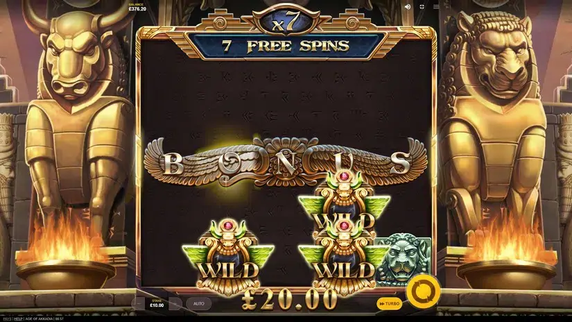 Age Of Akkadia slot screenshot 5