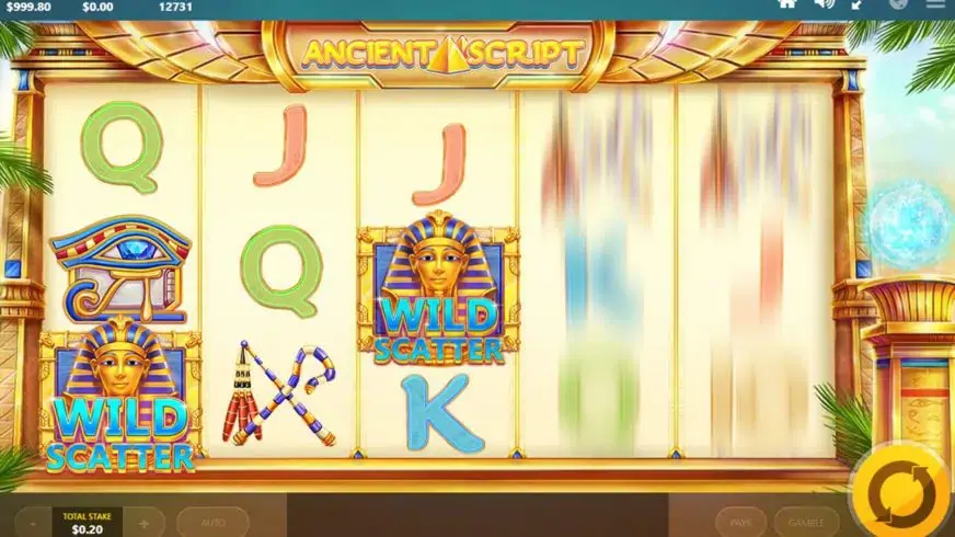 Ancient Script slot screenshot 