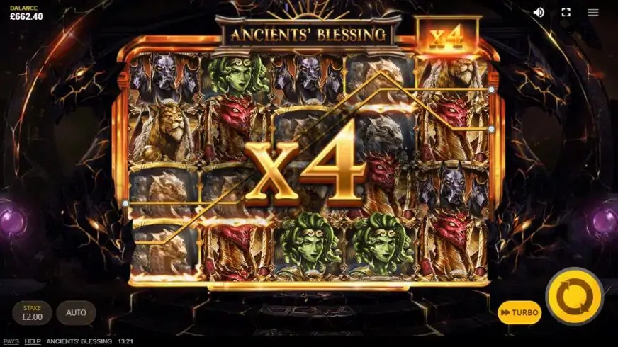 Ancients Blessing slot screenshot 4