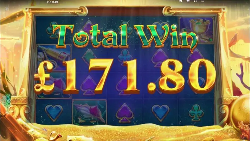 Atlantis slot screenshot 