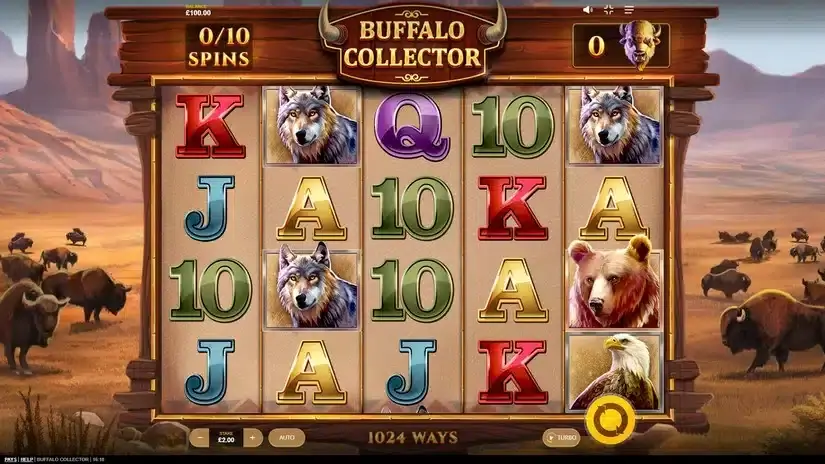 Buffalo Collector slot screenshot 