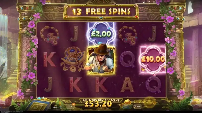 Cash Explorer slot screenshot 