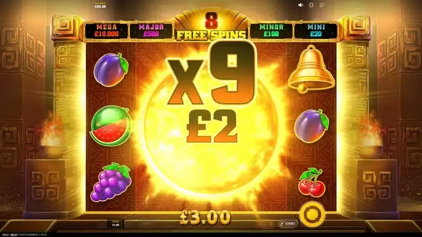 Cash Goddess slot screenshot 4