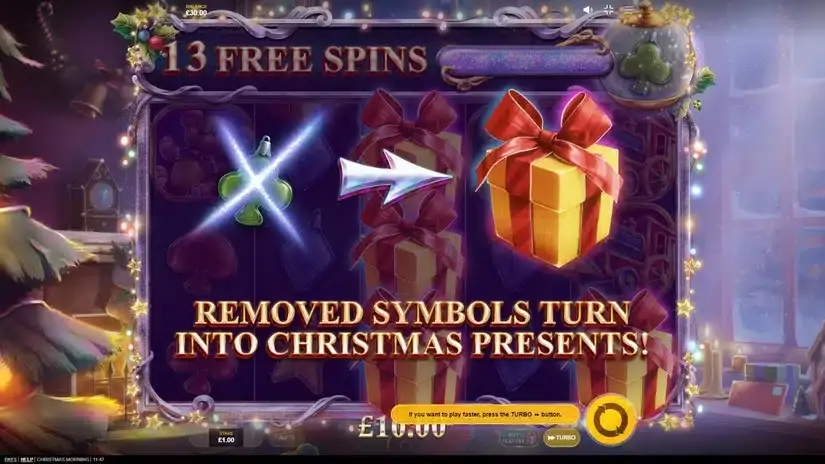 Christmas Morning slot screenshot 6