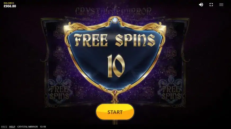 Crystal Mirror slot screenshot 