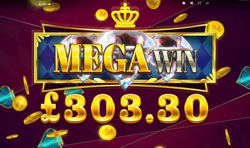 Diamond Royale slot screenshot 