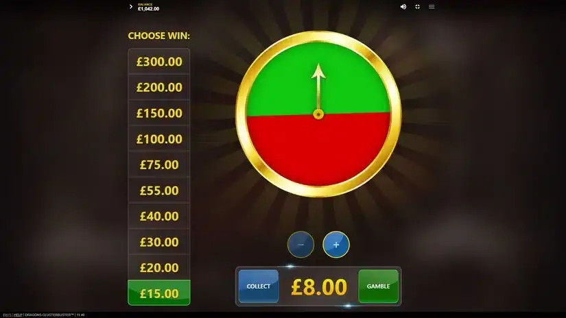 Dragons Clusterbuster slot screenshot 3