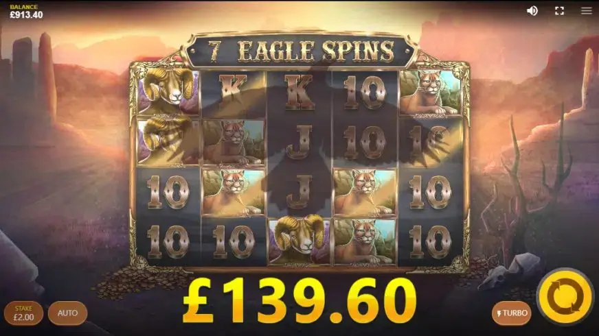 Eagle Riches slot screenshot 5