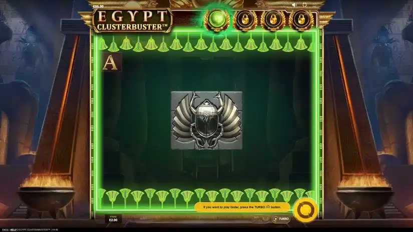 Egypt Clusterbuster slot screenshot 4