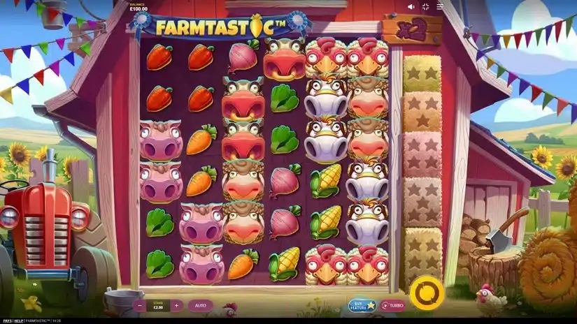 Farmtastic slot screenshot 