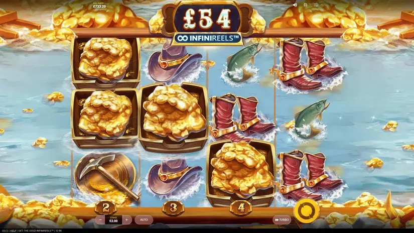 Get The Gold Infinireels slot screenshot 5