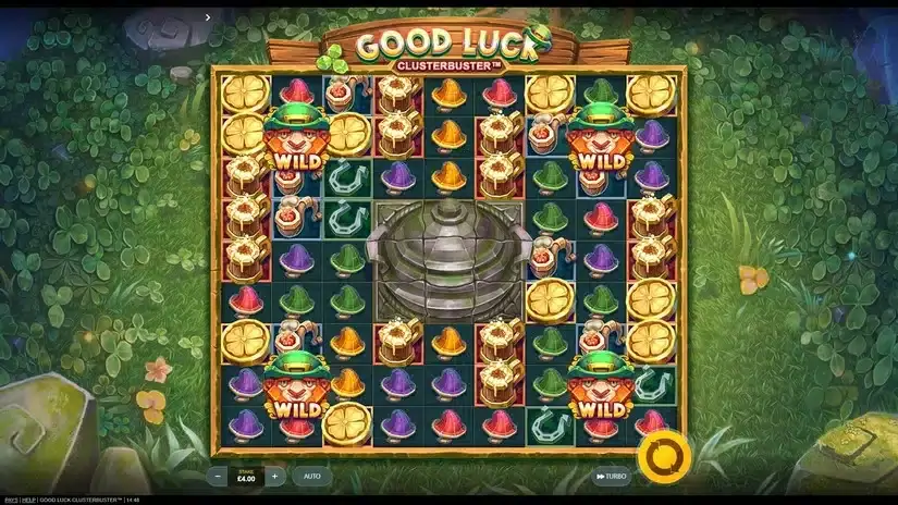 Good Luck Clusterbuster slot screenshot 