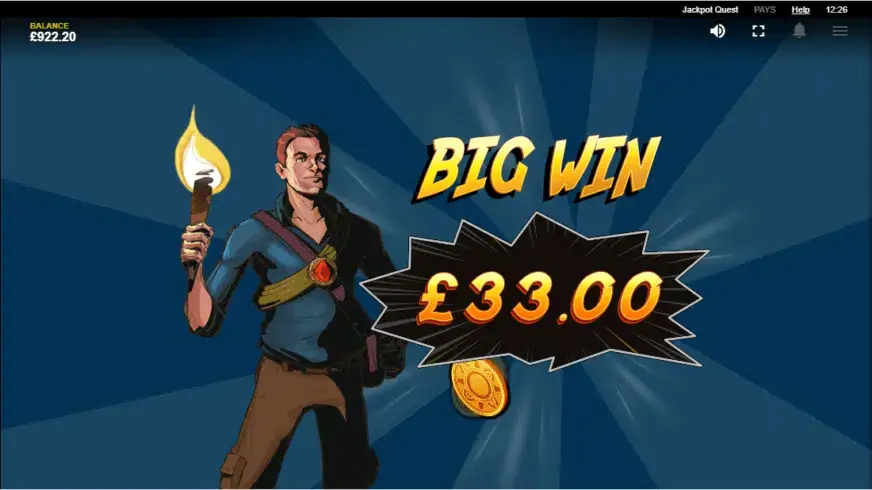 Jackpot Quest slot screenshot 