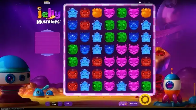 Jelly Multihops slot screenshot 