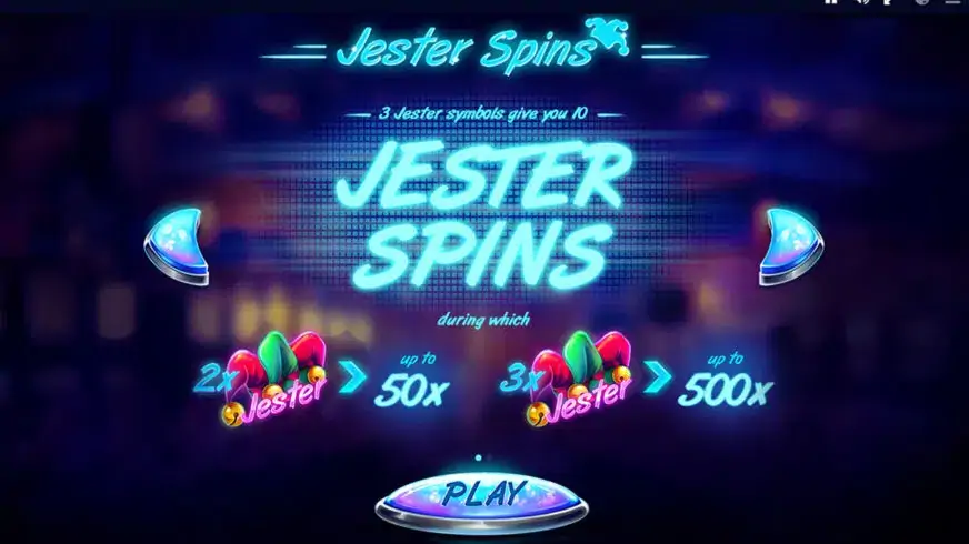 Jester Spins slot screenshot 