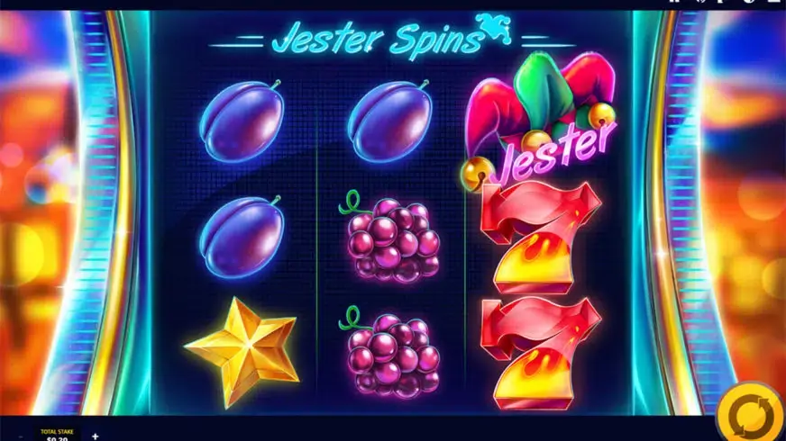 Jester Spins slot screenshot 