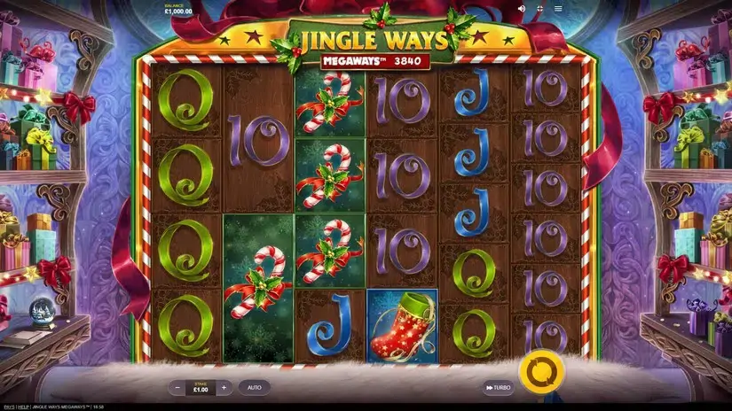 Joker Times Xmas Edition slot screenshot 