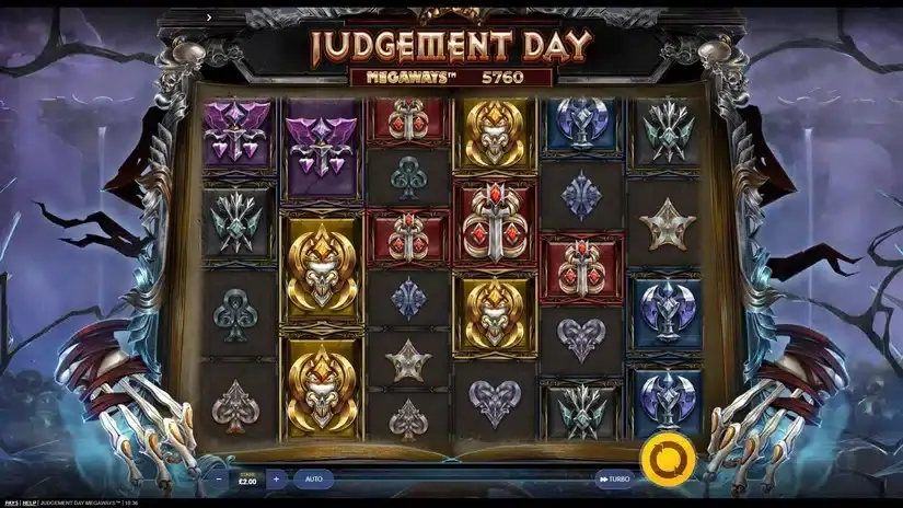Judgement Day Megaways slot screenshot 