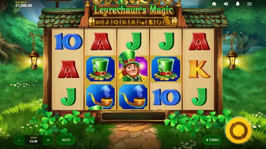 Leprechaun’s Magic slot screenshot 