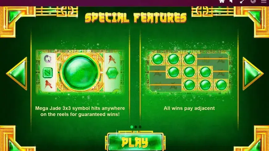 Mega Jade slot screenshot 2
